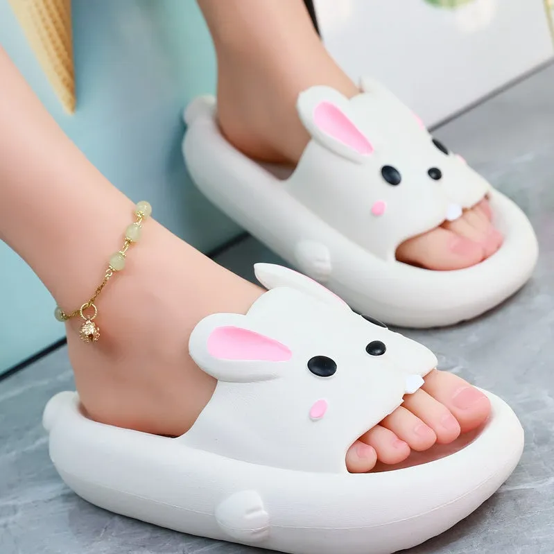 4 Colors Sweet Bunny Slippers ON886