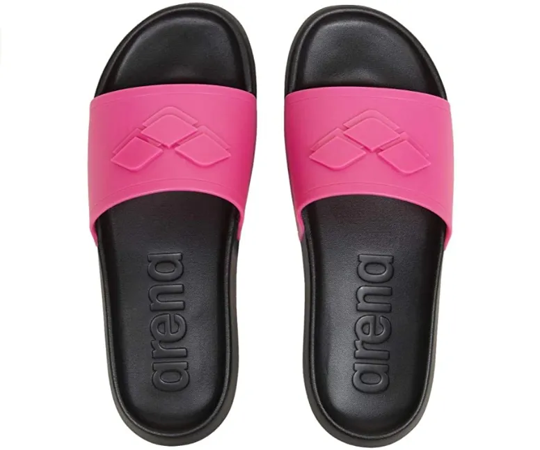 Arena Mario slipper 003790 103 pink black