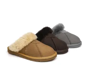 AUSTRALIAN SHEPHERD® UGG Double Face Sheepskin Wool Slippers Robert