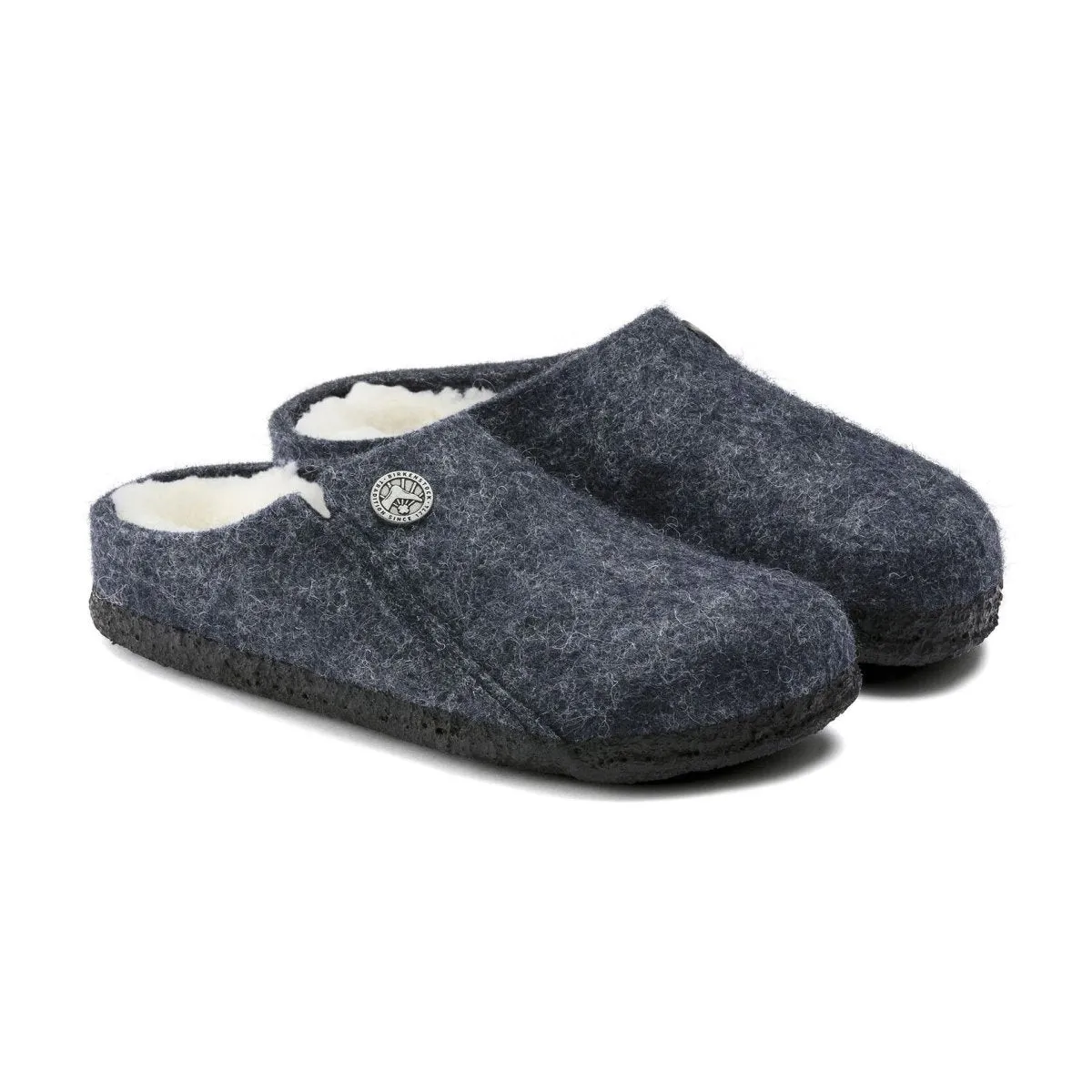 Birkenstock Kid's Zermatt Dark Blue Shearling