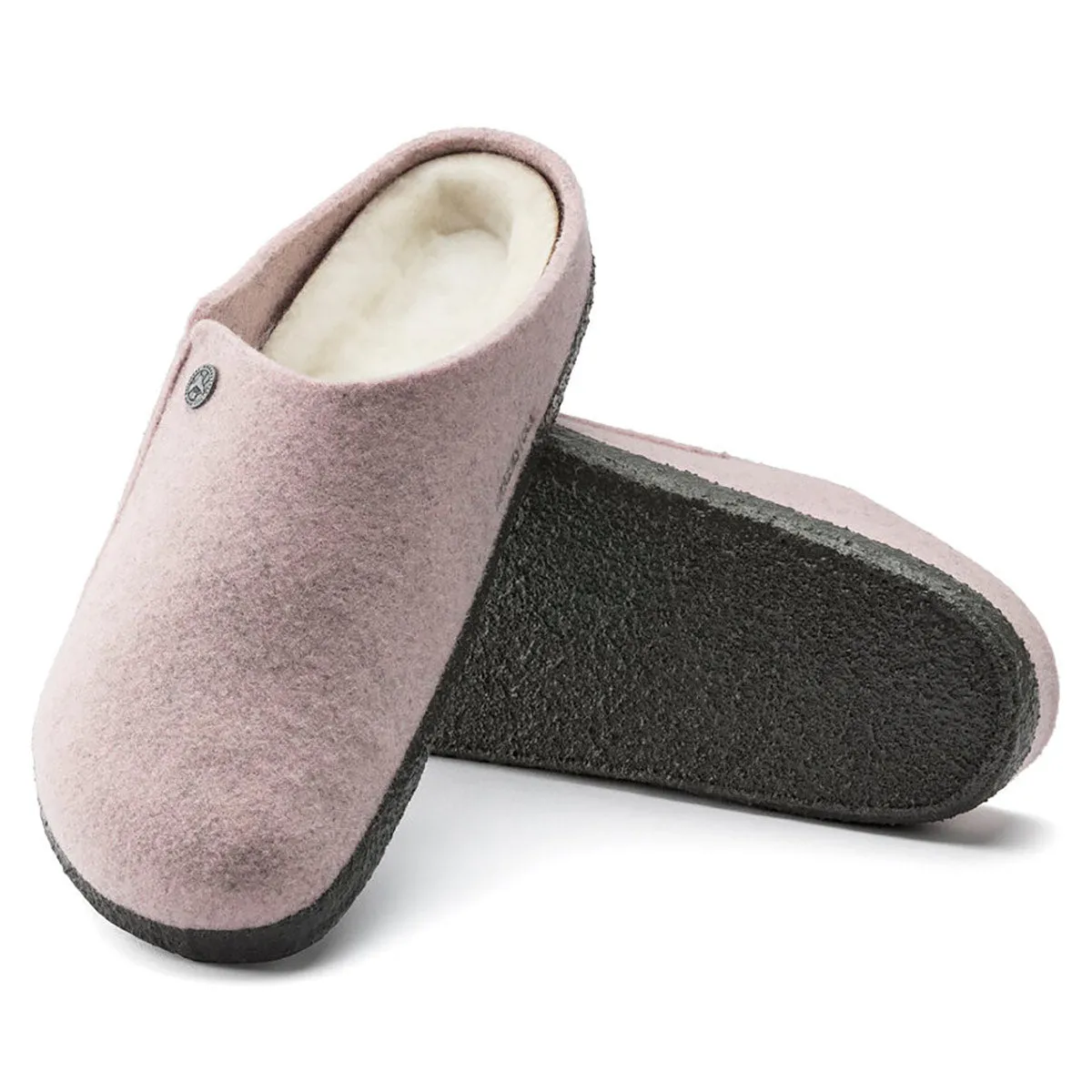 Birkenstock Zermatt Shearling Wool Felt Slippers