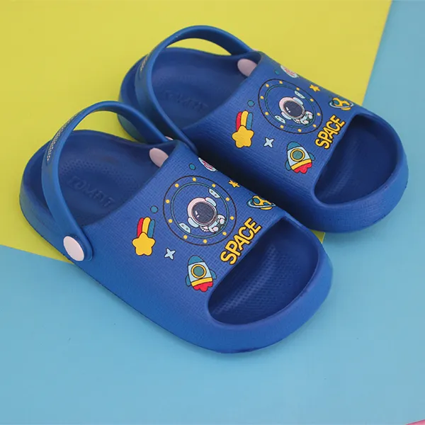 Blue Baby Crocs Slippers for Baby Boy