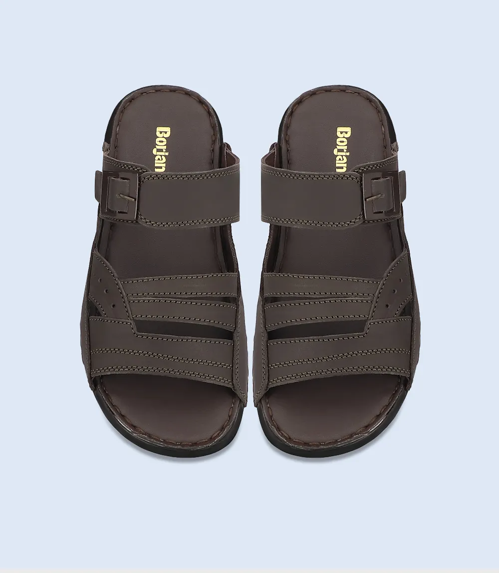 BM4697-ESPRESSO-Men Slippers