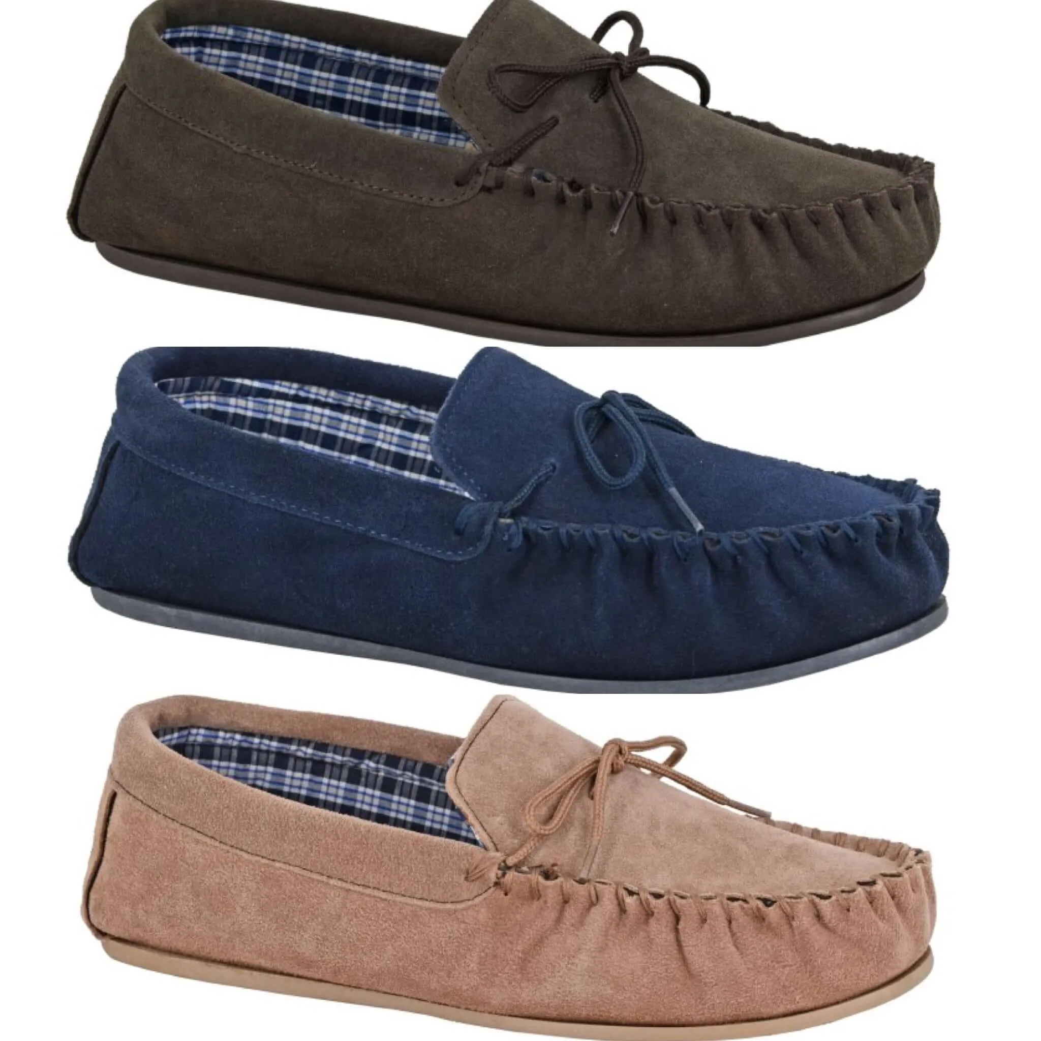 Bruce Mens Slip On Loafer Slippers