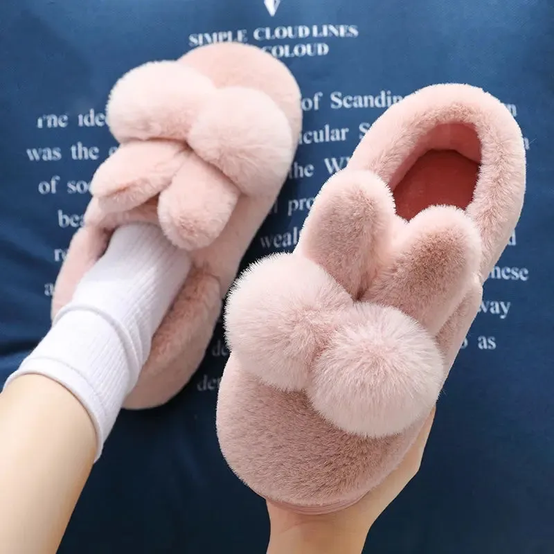 Bunny Rabbit Ears Warm Slippers MK18679