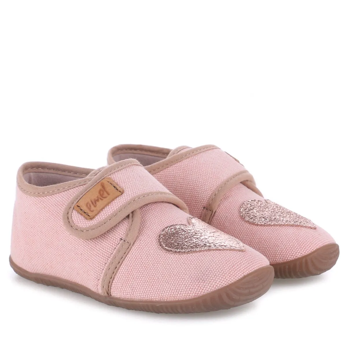 (EK5000A-24) Emel slippers - Pink heart