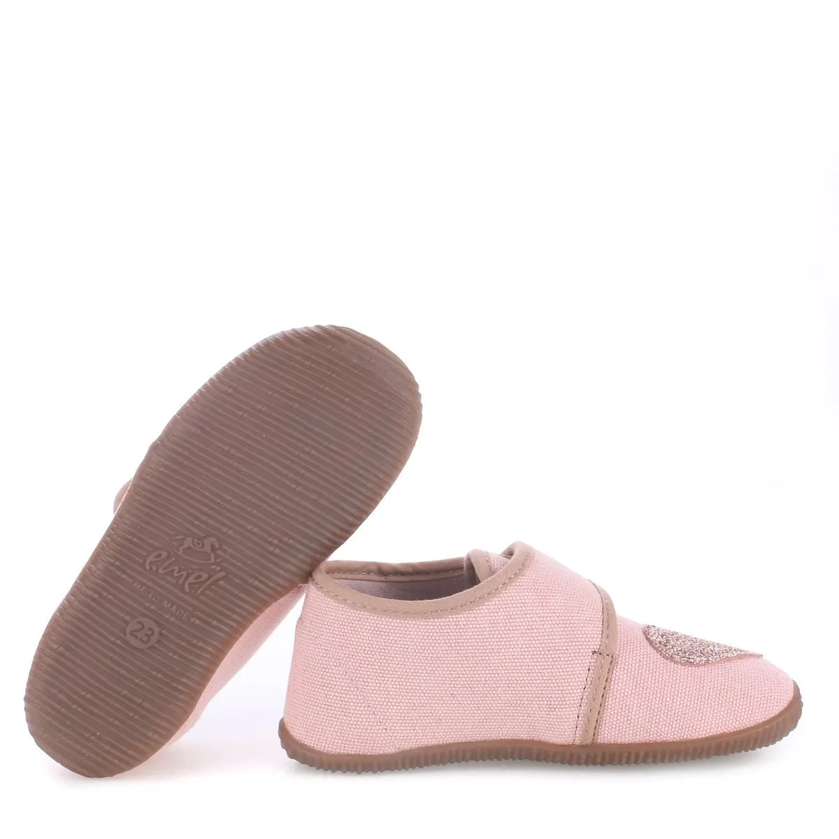 (EK5000A-24) Emel slippers - Pink heart