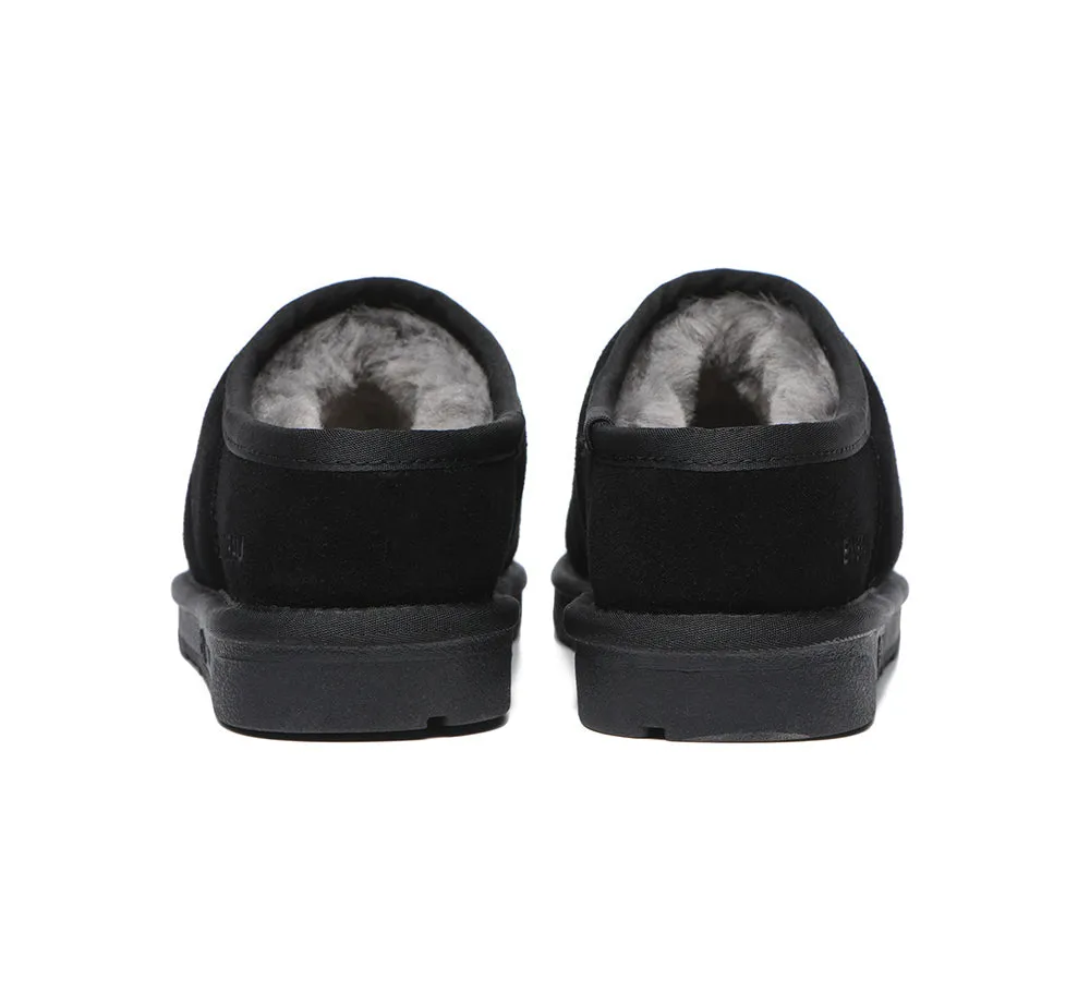 EVERAU Ultra Puffer Style Women Sheepskin Slippers