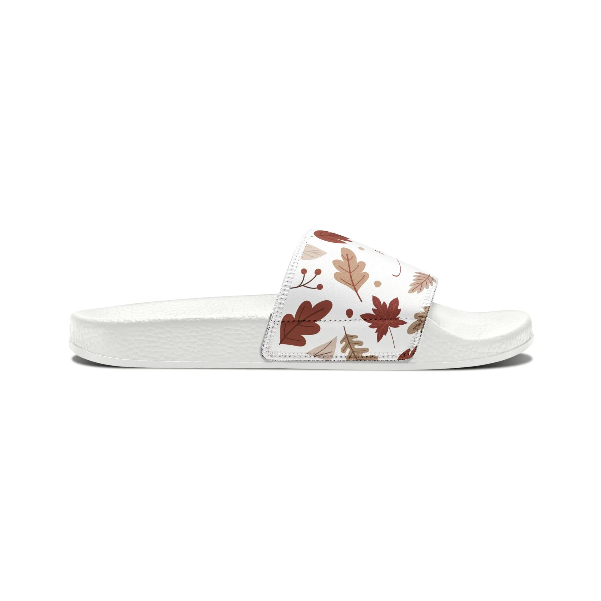 Fall Vibes - Women's PU Slide Sandals