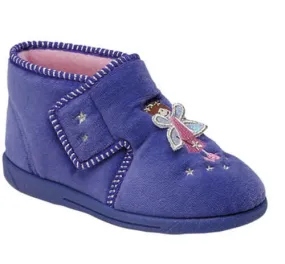 Girls Bedroom slippers lilac childs childrens fairy new