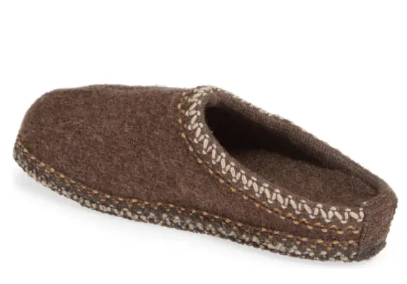 Haflinger Scuff AS20 - Smokey Brown