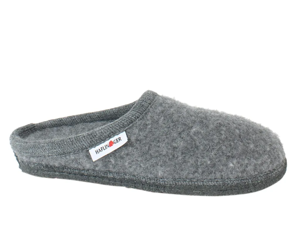 Haflinger Slippers Cashmere Anthracite