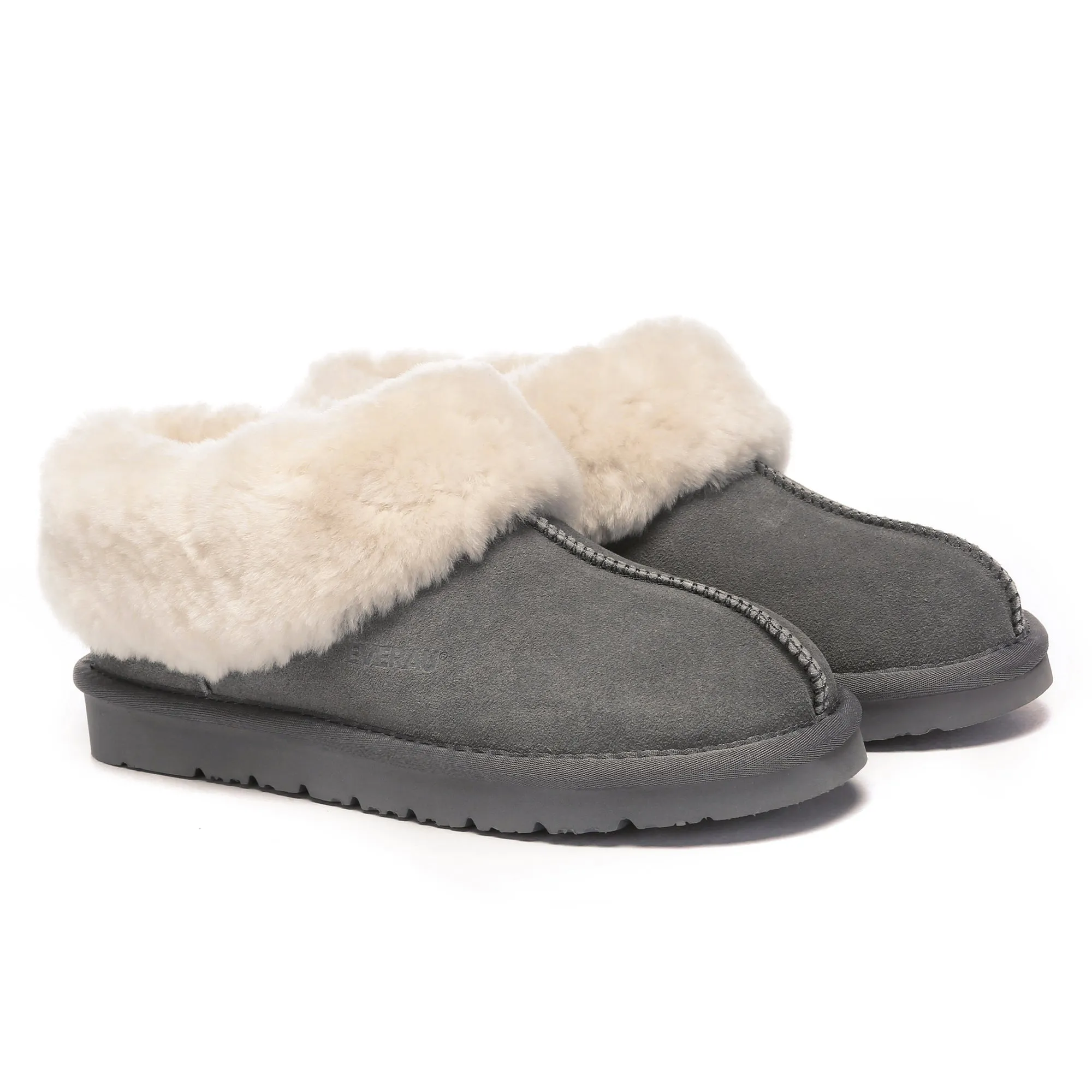 Homey Sheepskin Winter Slippers