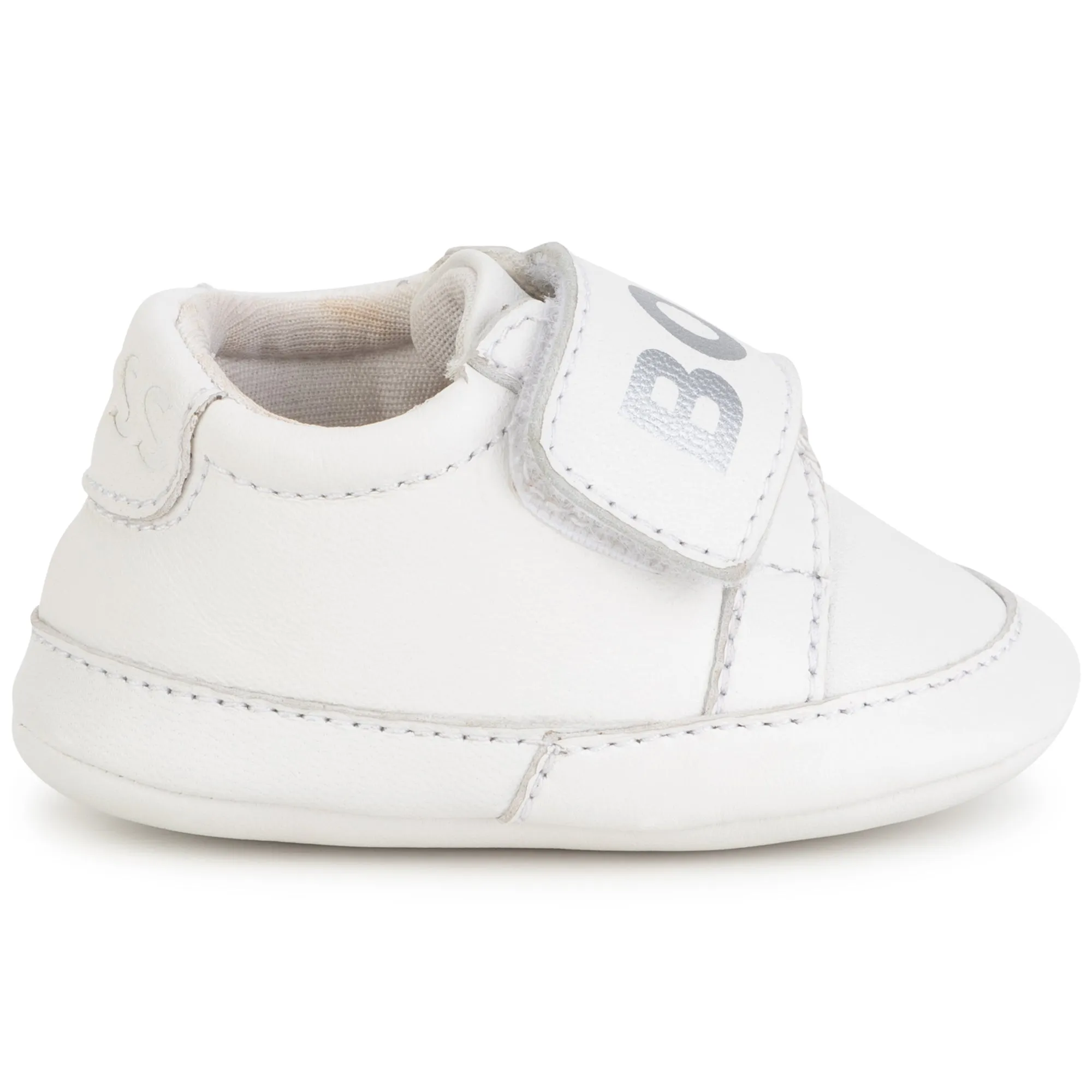 Hugo Boss Baby Leather Shoes_ White J99109-10B