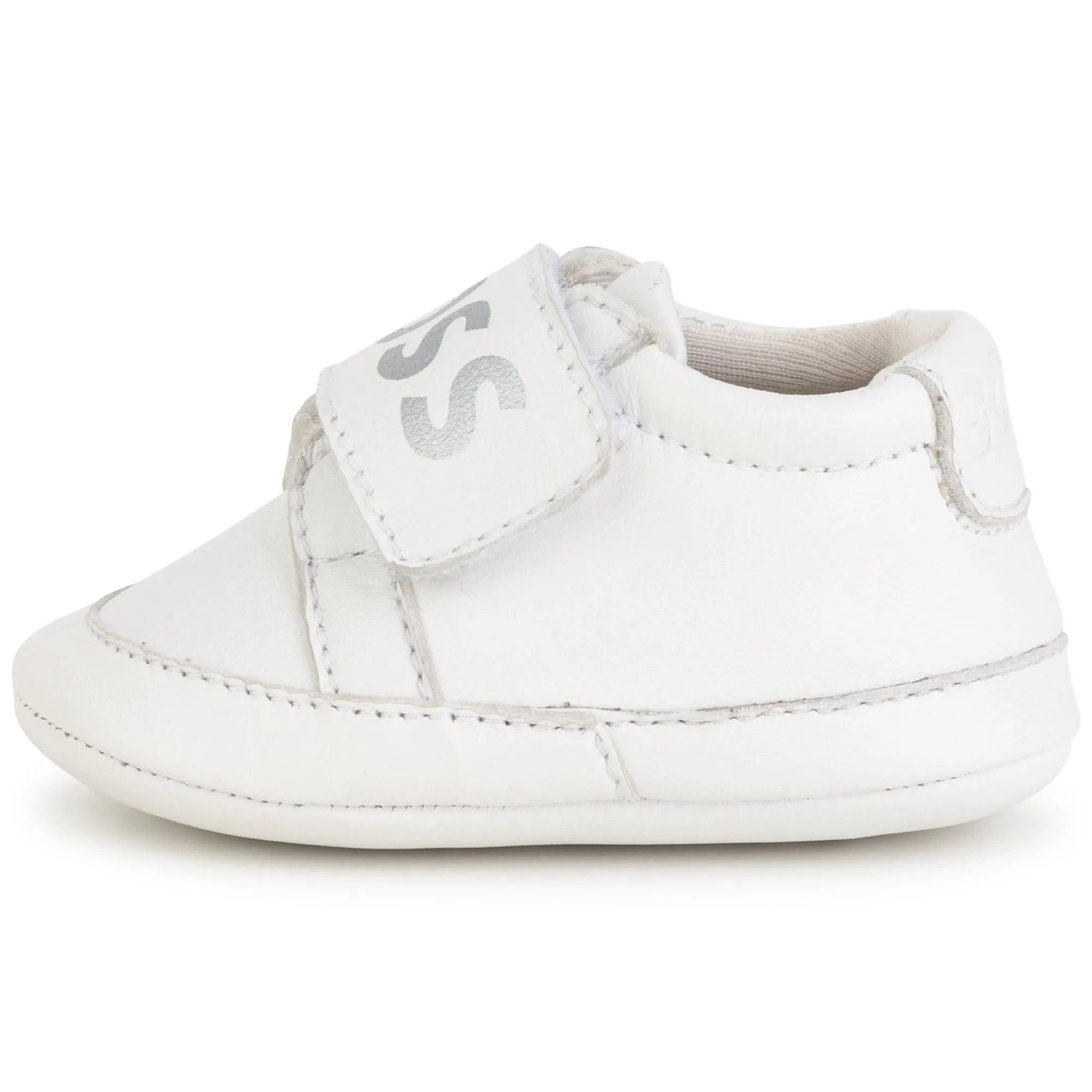 Hugo Boss Baby Leather Shoes_ White J99109-10B