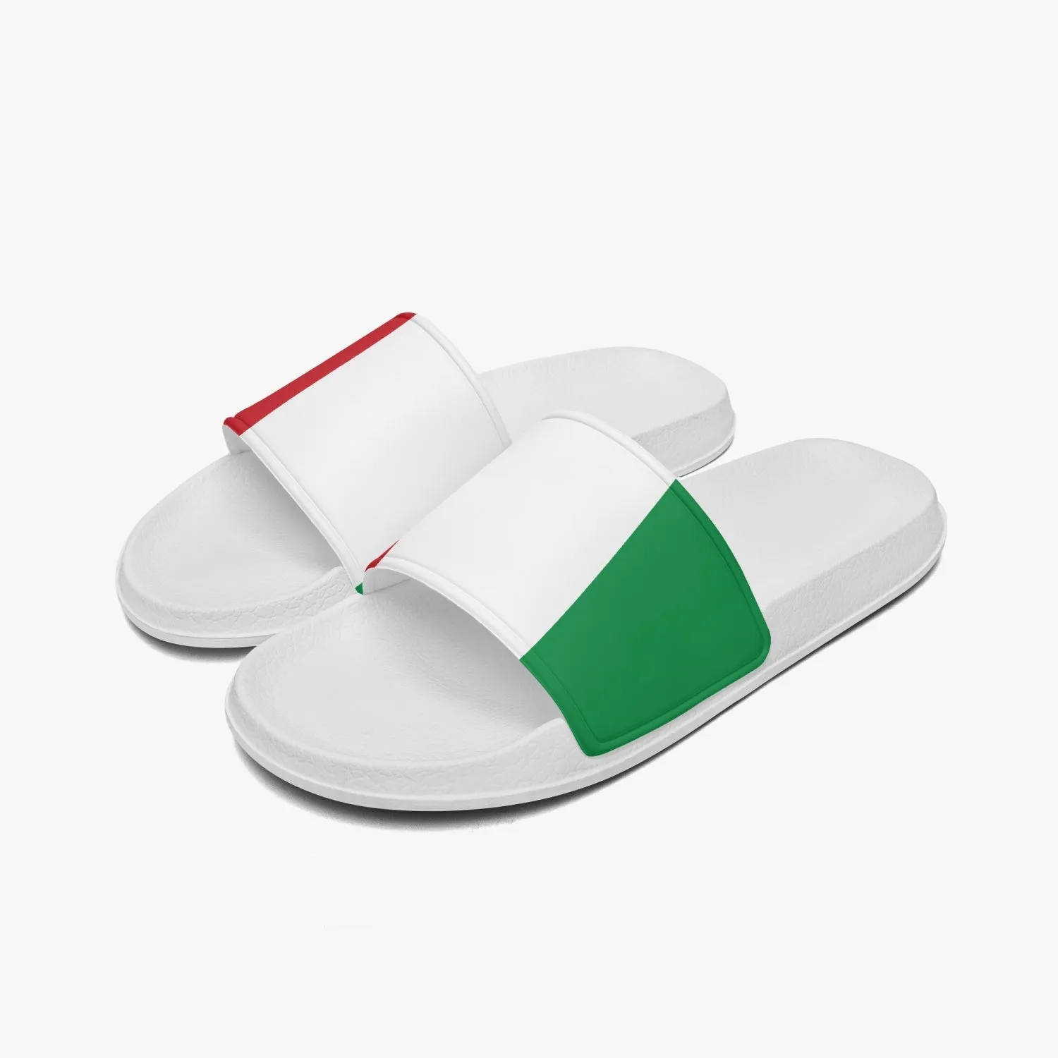 Italy Flag Themed Comfortable Slippers for Men and Women - Stylish Flip Flops for Home and Outdoor Use