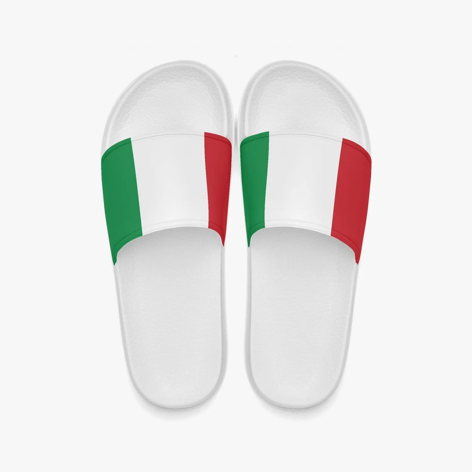 Italy Flag Themed Comfortable Slippers for Men and Women - Stylish Flip Flops for Home and Outdoor Use