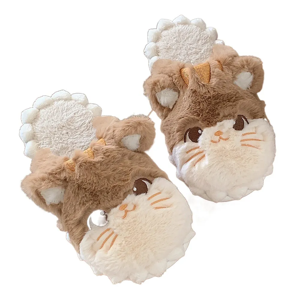 Kawaii Cat Kitty Face Homewear Slippers MK19387