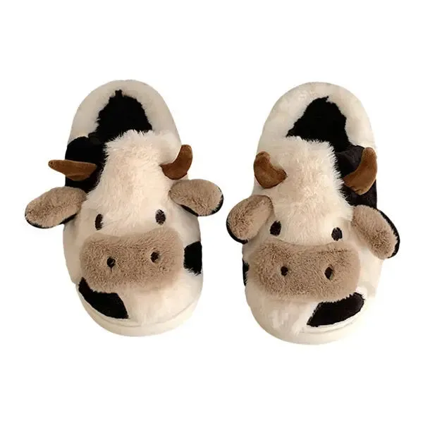 Kawaii Milk Cow  Slippers Kimi