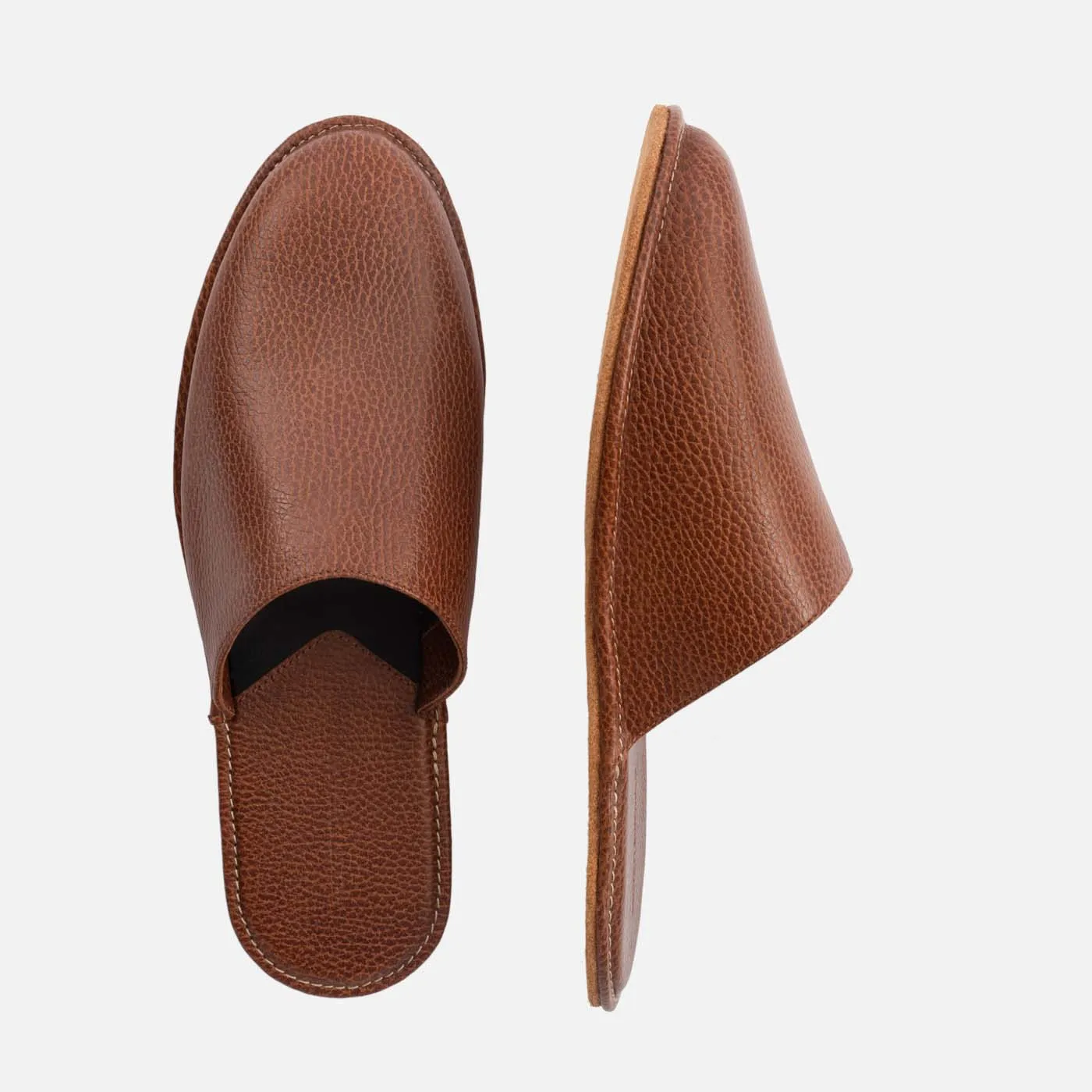 Larsen Slippers - Pebbled - Men's