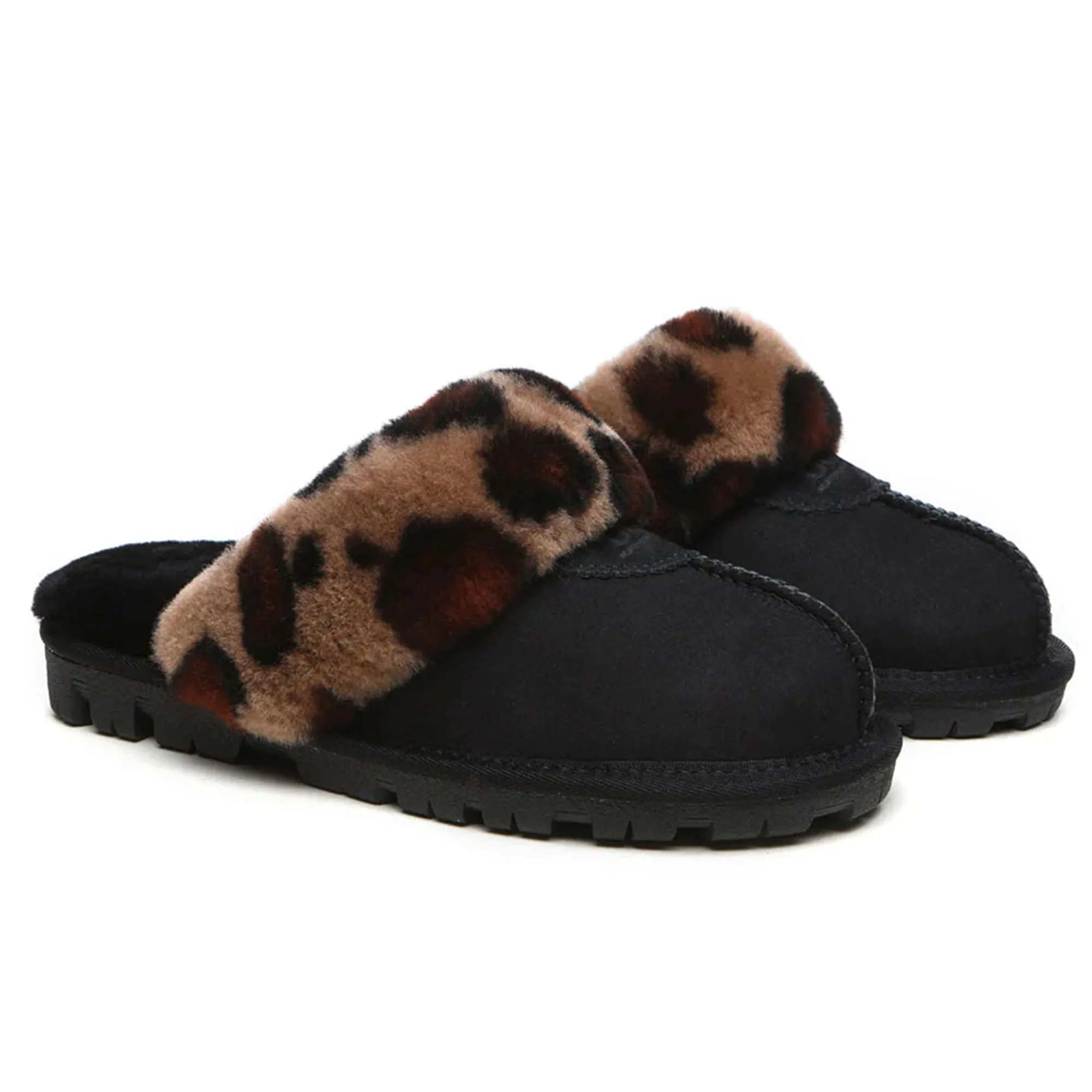 Leopard Print UGG Slippers