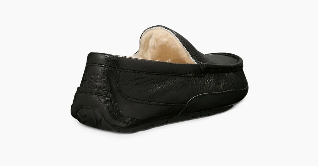 Men's Ascot Slipper Leather