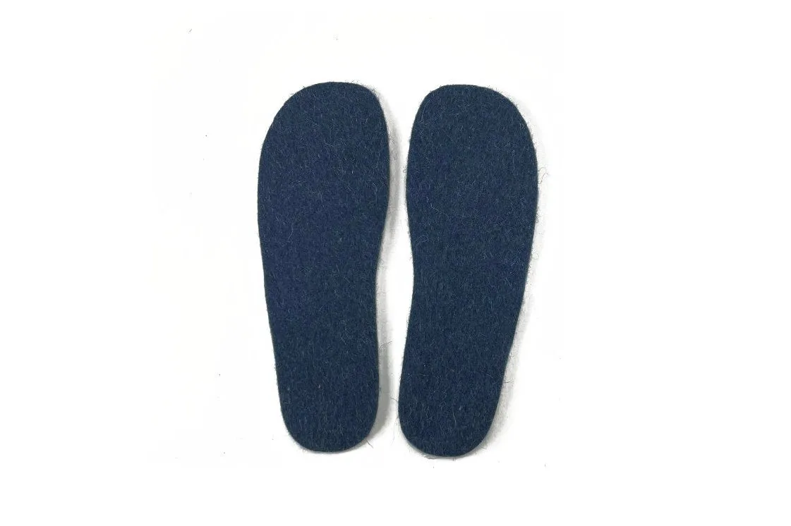 Men's Felt Insole - Navy