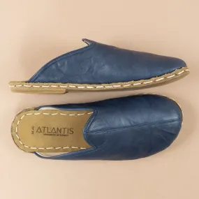 Men's Navy Barefoot Slippers