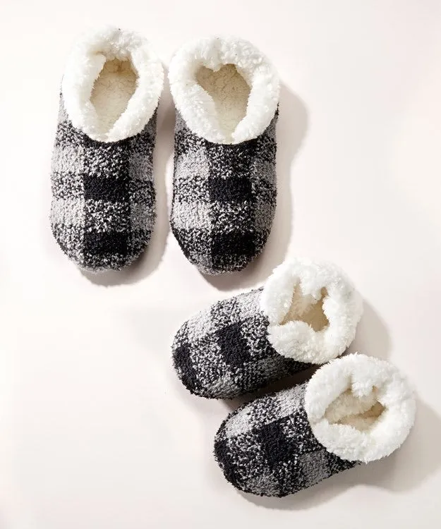 Mom & Baby Matching Sherpa Booties