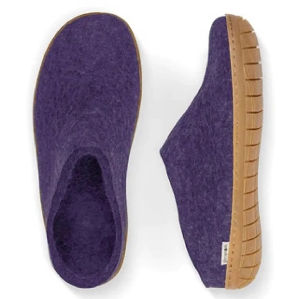 Slip-on with Honey Rubber - Purple