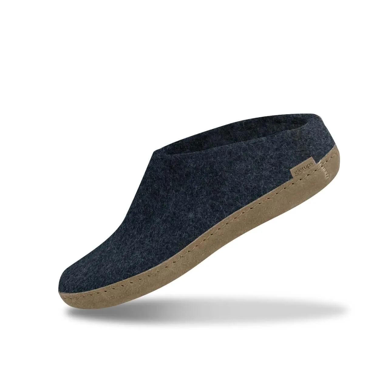 Slip-on with leather sole - Denim