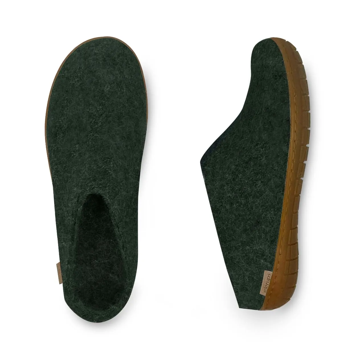 Slip-on with natural rubber sole - honey - Forest