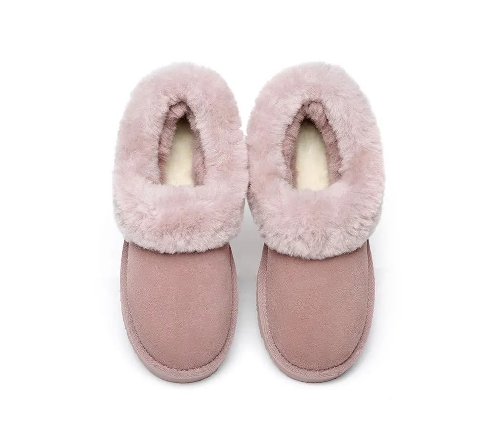 TARRAMARRA Women Slippers Clarrie Sheepskin Slippers Two Way Wear