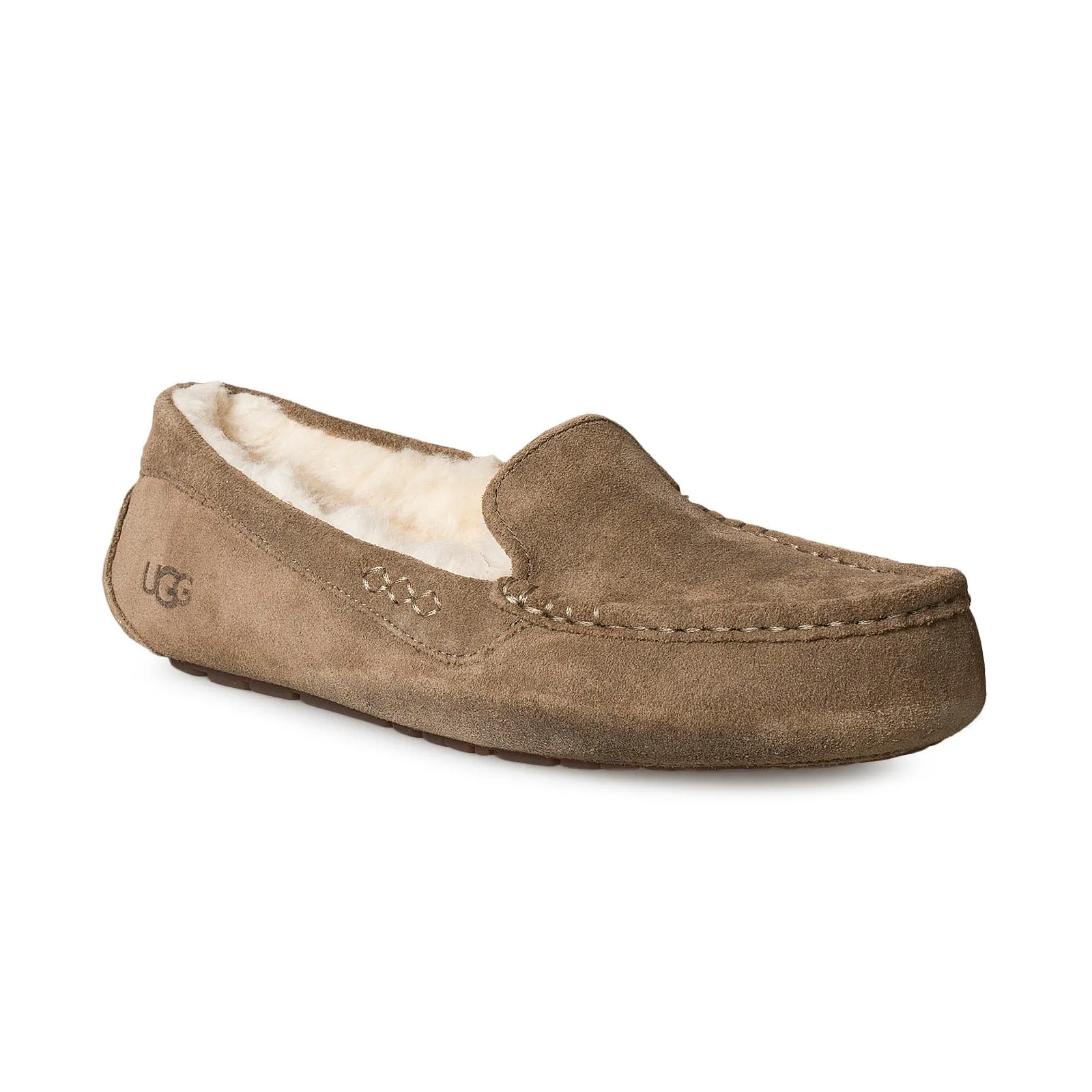 UGG Ansley Hickory / Sand Slippers - Women's