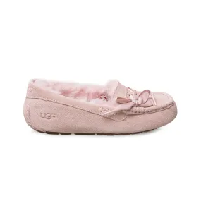 UGG Ansley Lace Pink Crystal Slippers - Women's