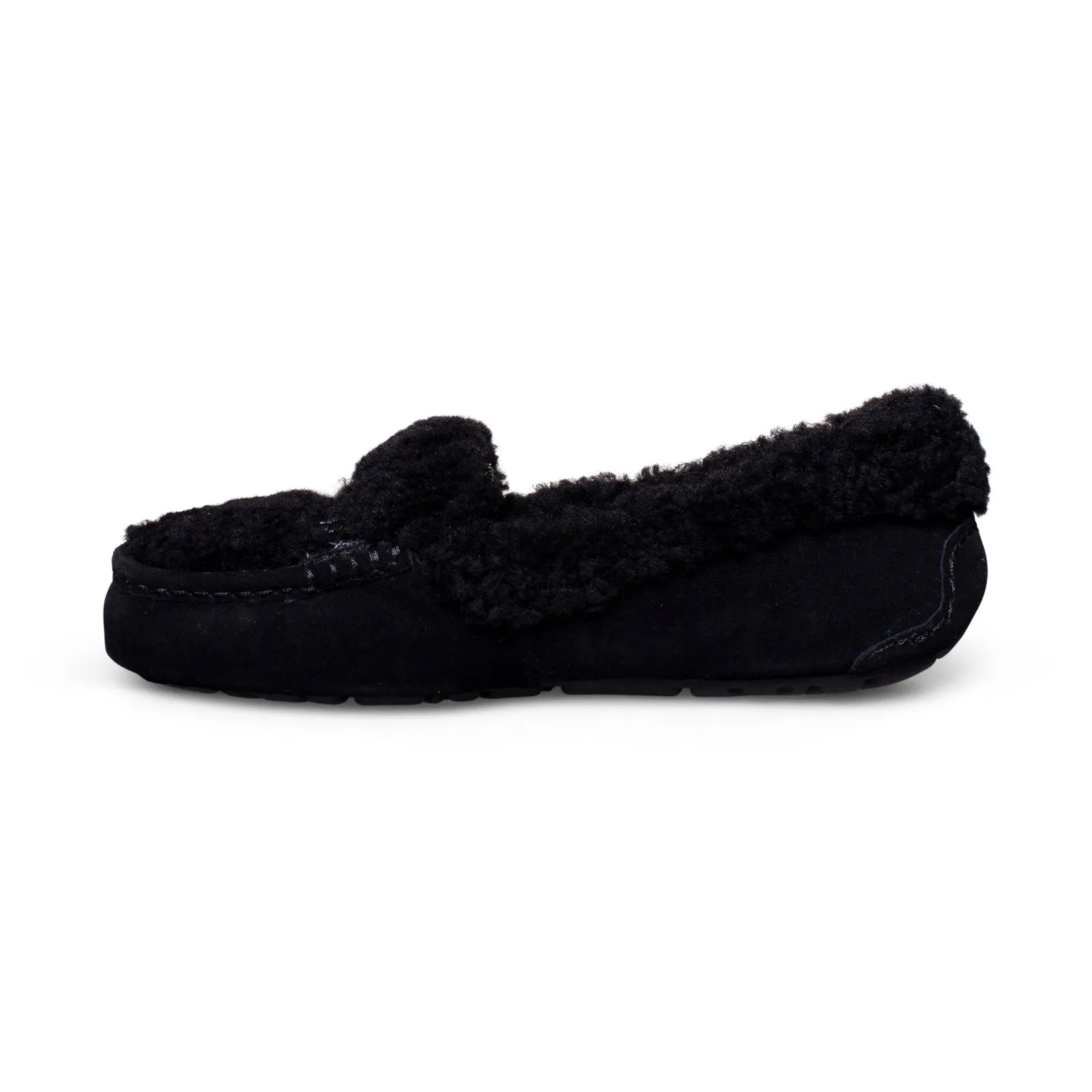 UGG Ansley UGG Braid Black Slippers - Women's