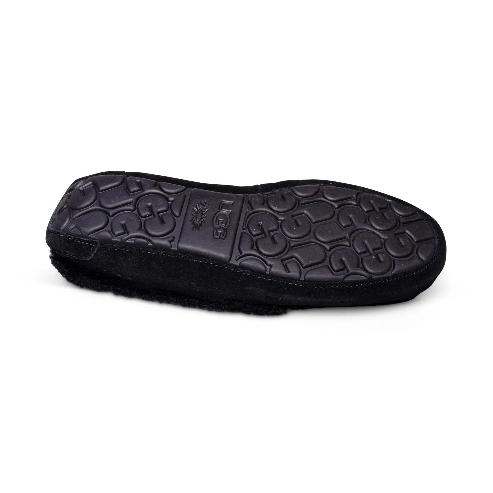 UGG Ansley UGG Braid Black Slippers - Women's