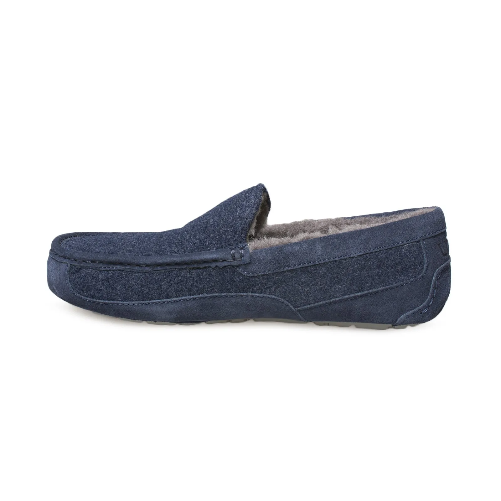 UGG Ascot Wool Dark Sapphire Slippers - Men's