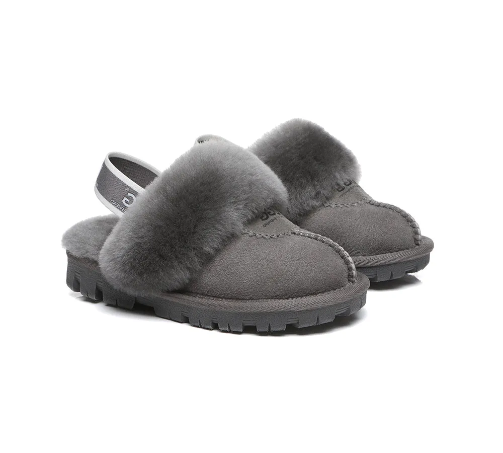 UGG Australian Shepherd Kids Slingback Ugg Slipper Waffle Plus