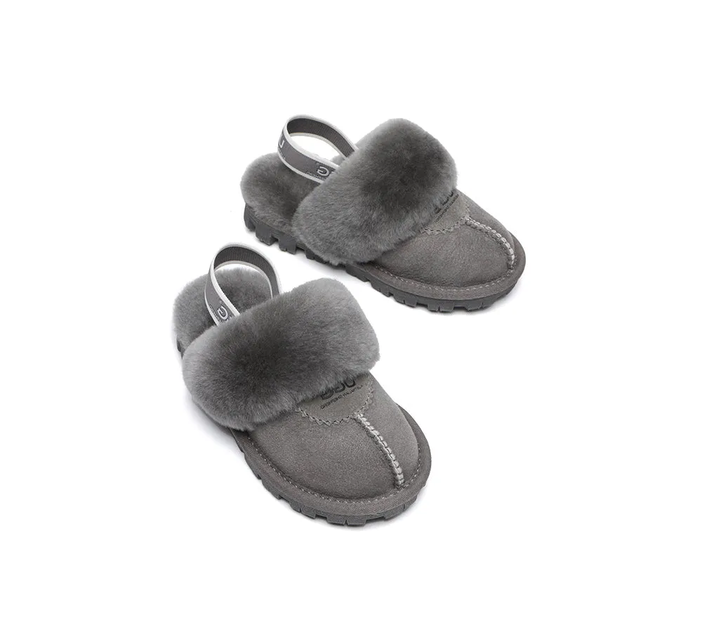 UGG Australian Shepherd Kids Slingback Ugg Slipper Waffle Plus