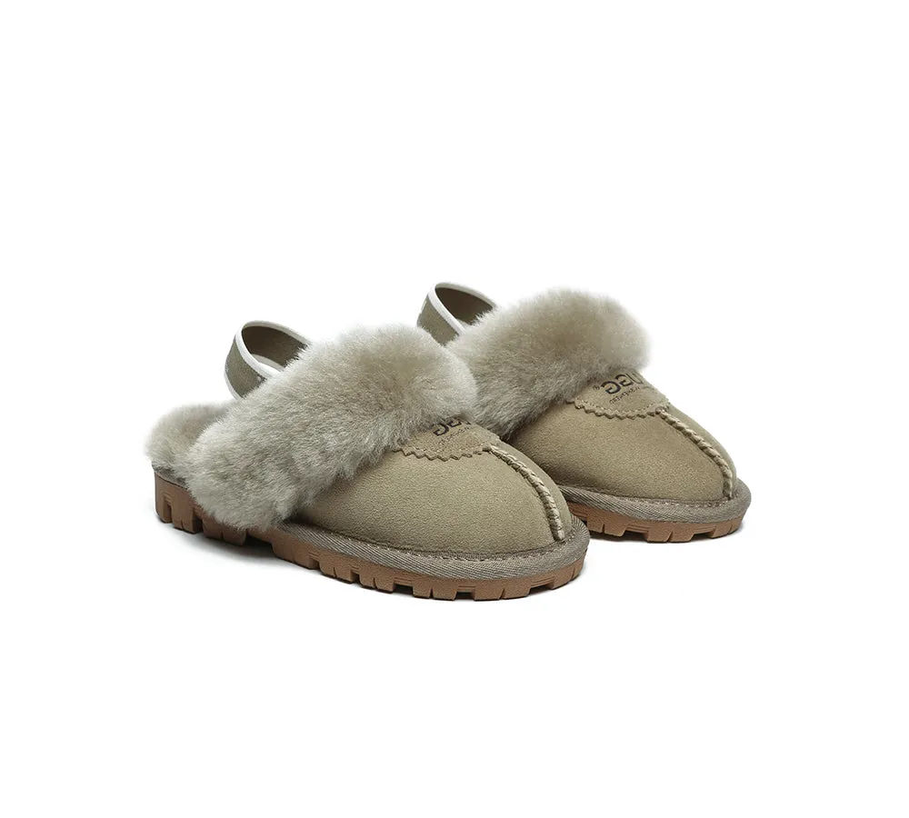 UGG Australian Shepherd Kids Slingback Ugg Slipper Waffle Plus