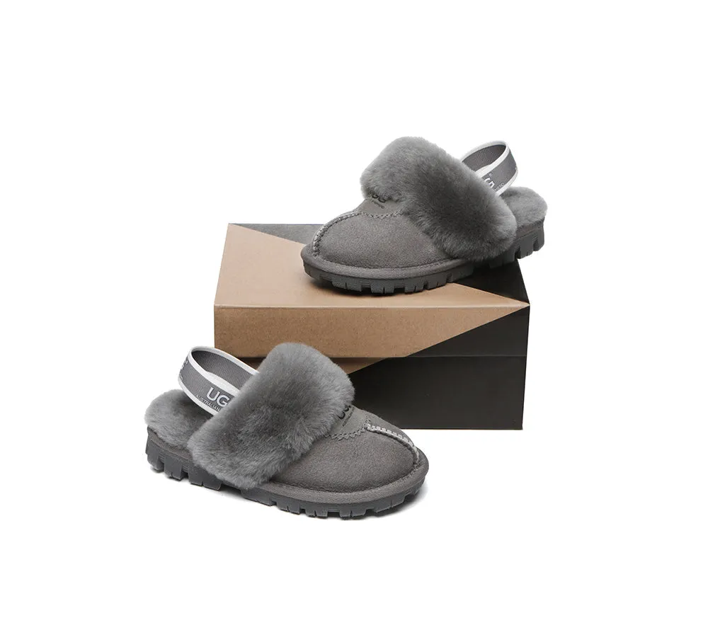 UGG Australian Shepherd Kids Slingback Ugg Slipper Waffle Plus