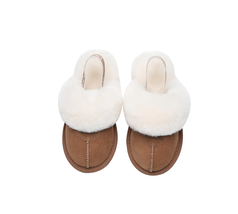 UGG Australian Shepherd Kids Slingback Ugg Slipper Waffle Plus