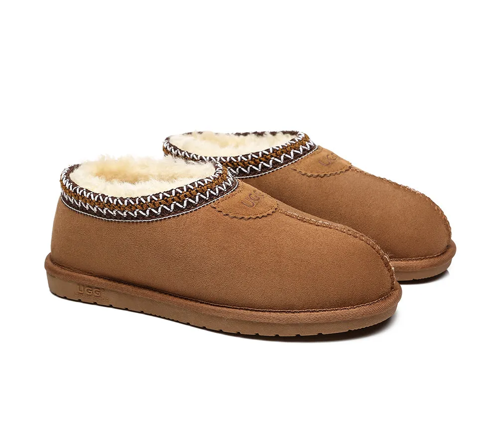 UGG Australian Shepherd Unisex Ankle Slipper Venus Twin-Face Sheepskin Home Slippers