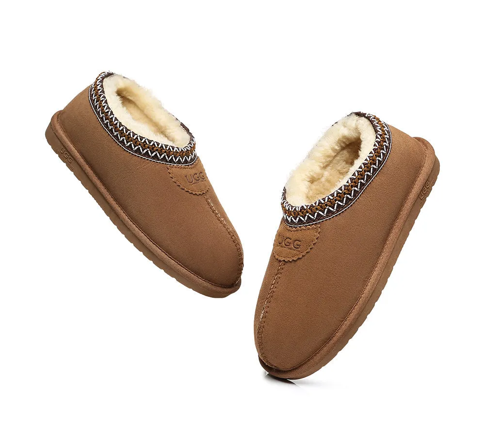 UGG Australian Shepherd Unisex Ankle Slipper Venus Twin-Face Sheepskin Home Slippers