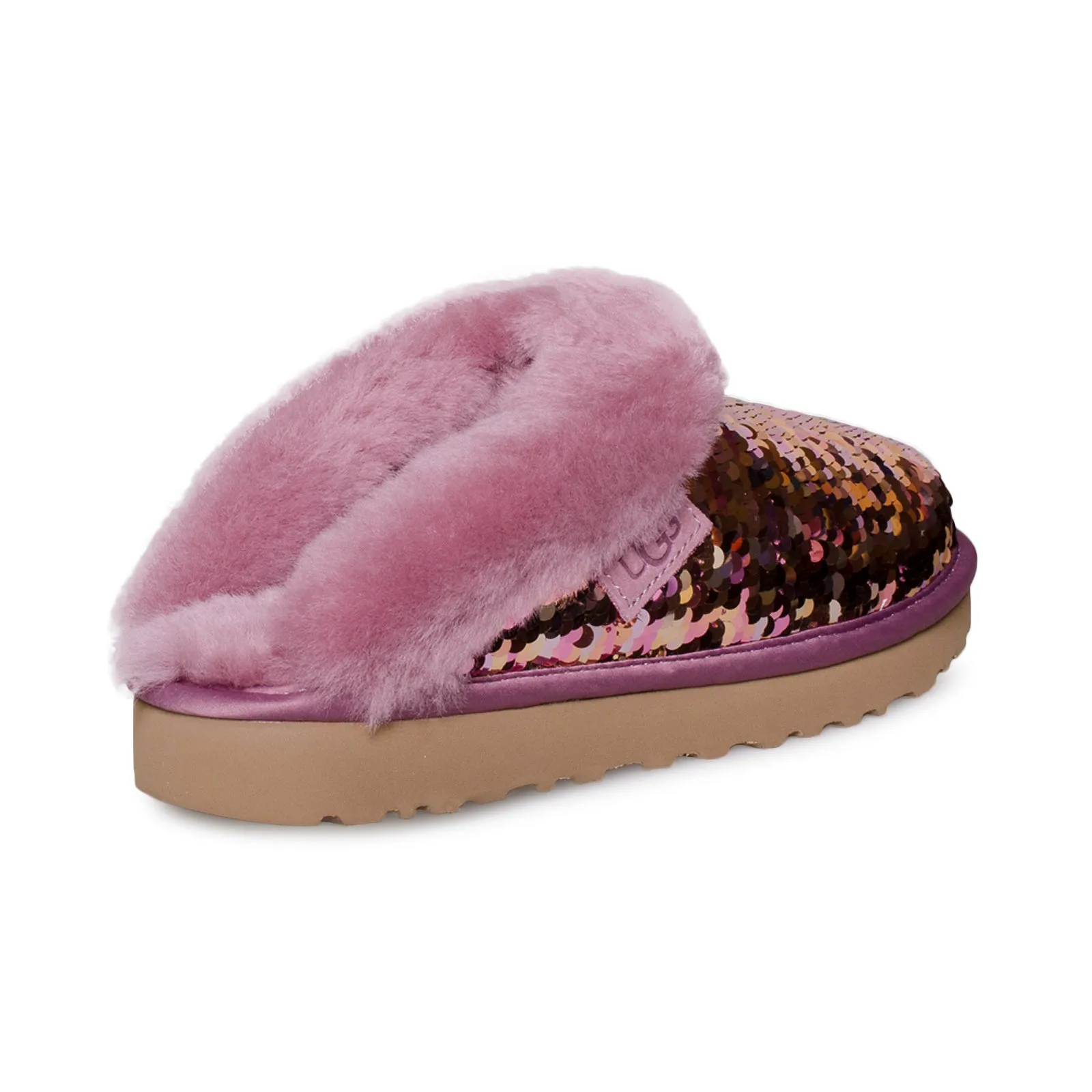 UGG Cluggette Sequin Pink Slippers - Women'