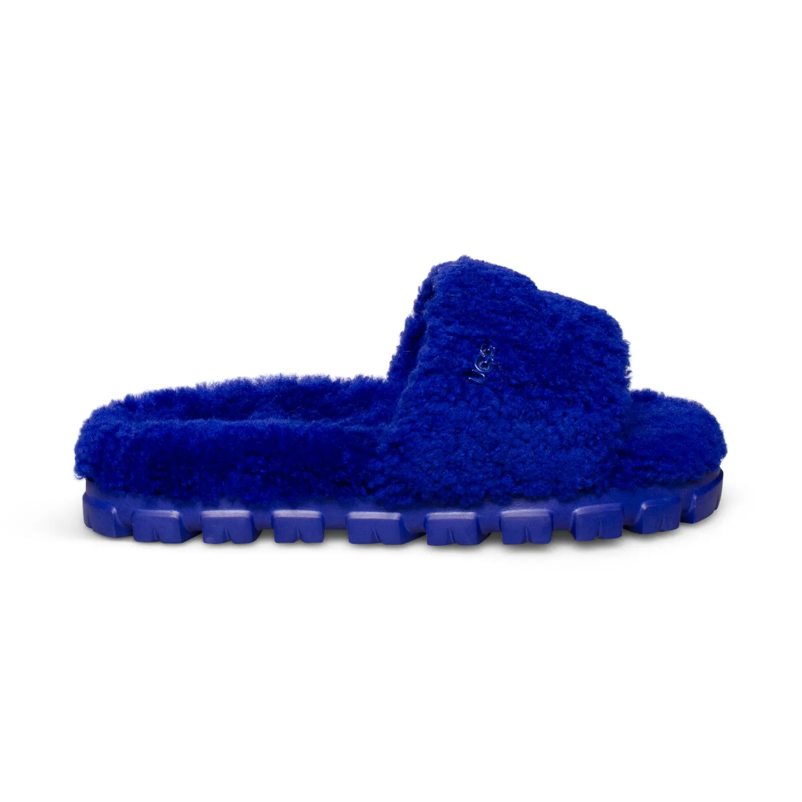 UGG Cozetta Curly Naval Blue Slippers - Women's