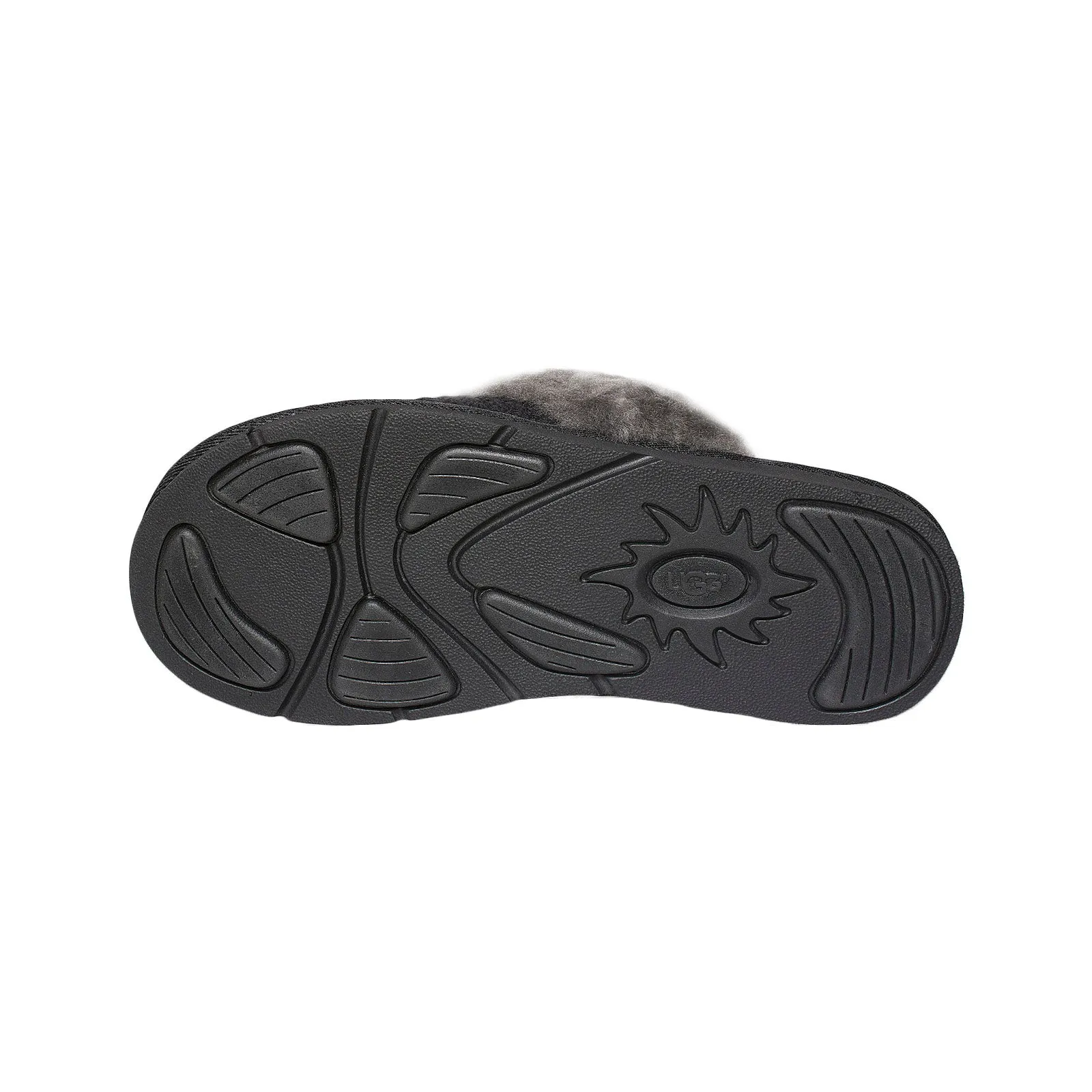 UGG Cozy Knit Black Slippers - Women's