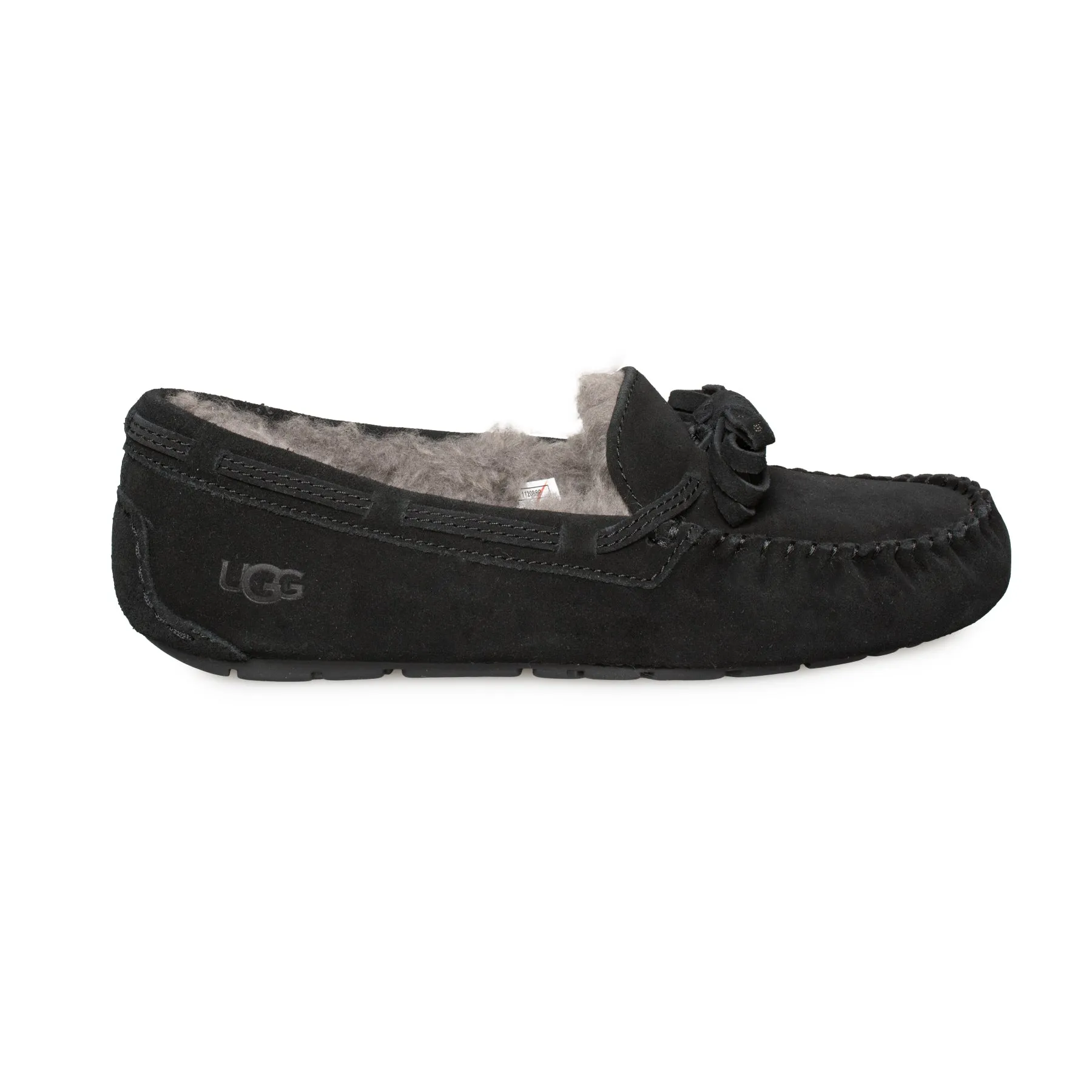 UGG Dakota Bling Bow Black Slippers - Women's