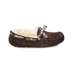 UGG Dakota Liberty Pony Brown Slippers - Women's